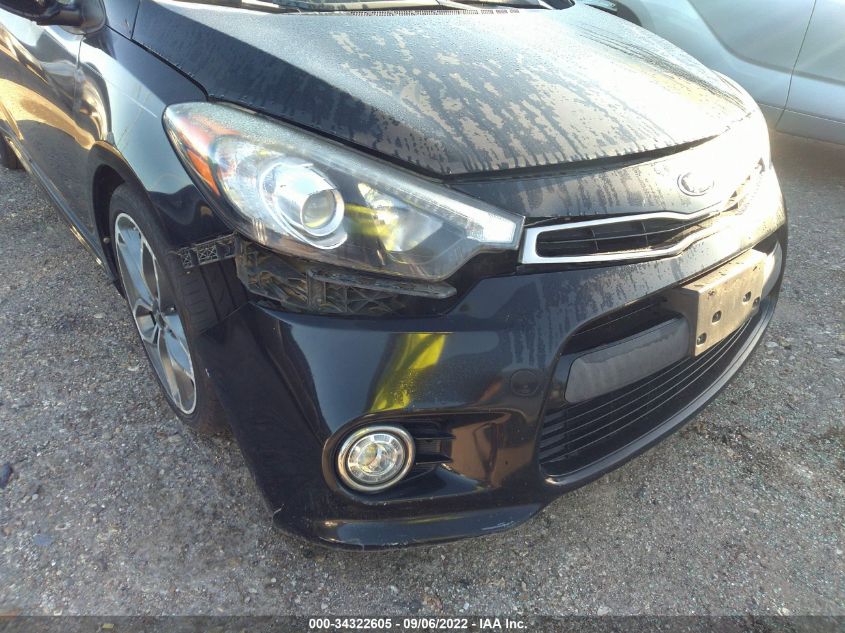 2016 KIA FORTE KOUP SX KNAFZ6A38G5576599