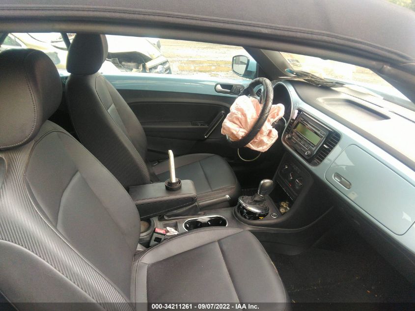 2015 VOLKSWAGEN BEETLE CONVERTIBLE 1.8T 3VW517AT3FM817759