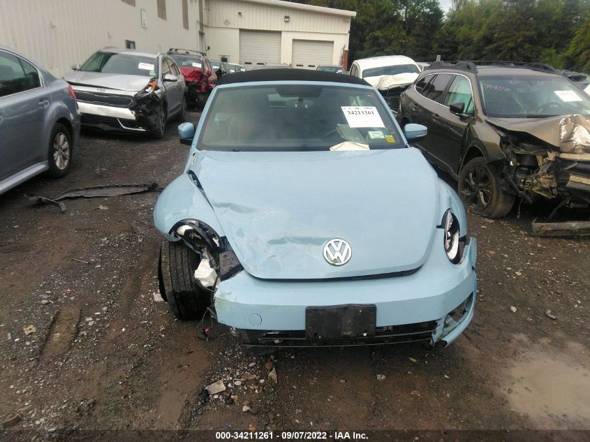 2015 VOLKSWAGEN BEETLE CONVERTIBLE 1.8T 3VW517AT3FM817759