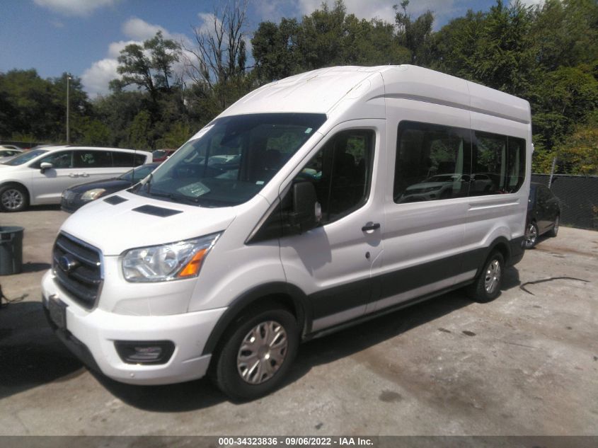 2020 FORD TRANSIT PASSENGER WAGON XL/XLT 1FBAX2X87LKA23716