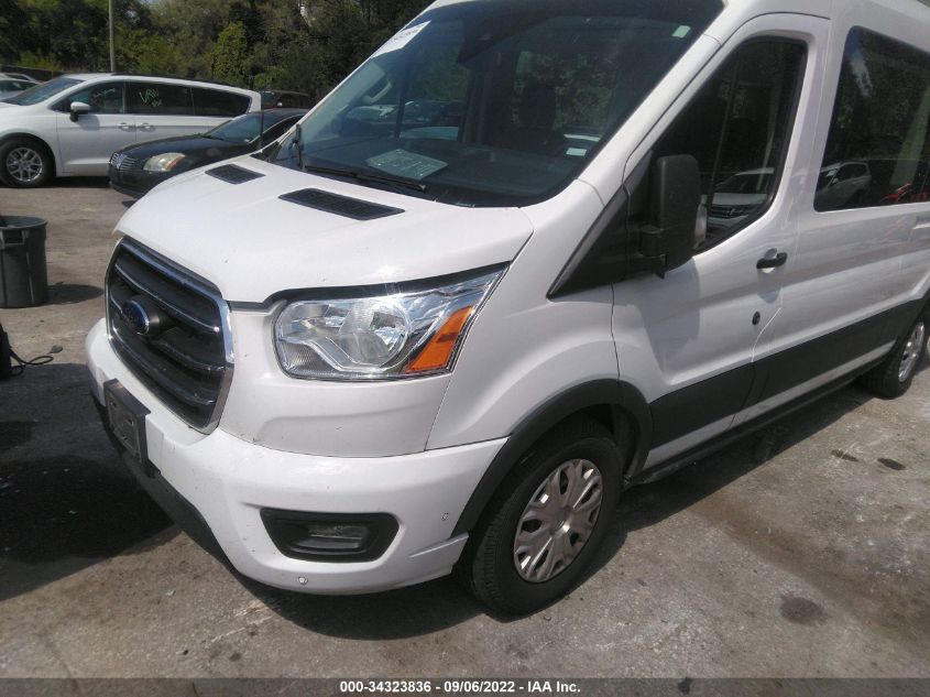 2020 FORD TRANSIT PASSENGER WAGON XL/XLT 1FBAX2X87LKA23716