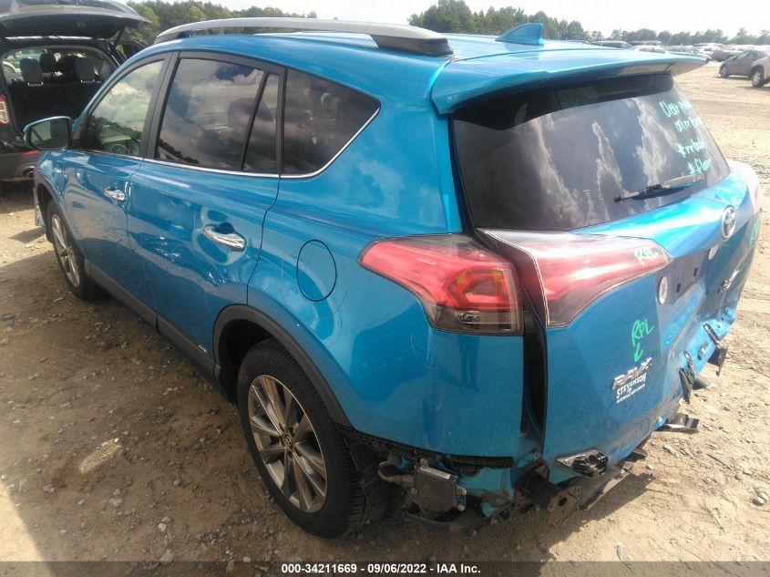 2017 TOYOTA RAV4 HYBRID LIMITED JTMDJREV7HD142714