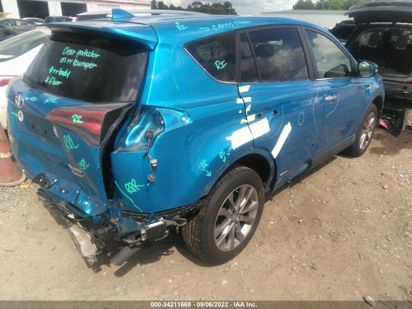 2017 TOYOTA RAV4 HYBRID LIMITED JTMDJREV7HD142714