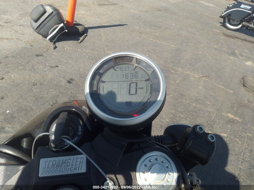 2017 DUCATI SCRAMBLER 800 ZDM15ANM5HB020949