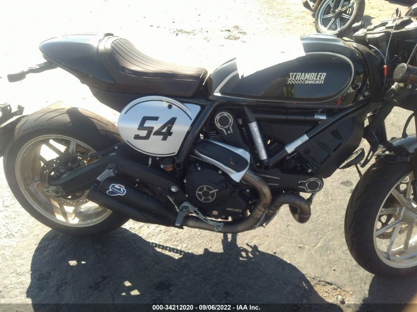2017 DUCATI SCRAMBLER 800 ZDM15ANM5HB020949