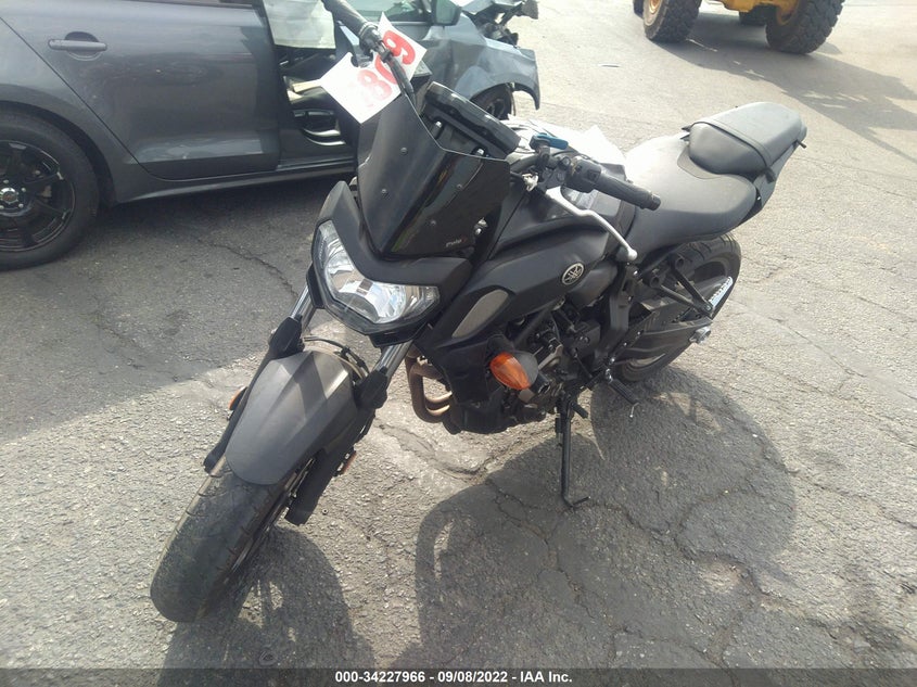 VIN JYARM27E4KA005235 2019 YAMAHA MT07