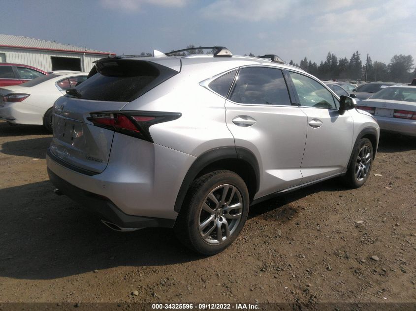 2015 LEXUS NX 200T JTJBARBZ9F2003219