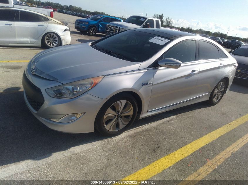 2013 HYUNDAI SONATA HYBRID LIMITED W KMHEC4A40DA068624