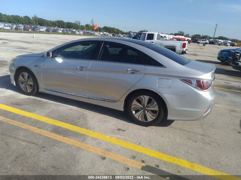 2013 HYUNDAI SONATA HYBRID LIMITED W KMHEC4A40DA068624