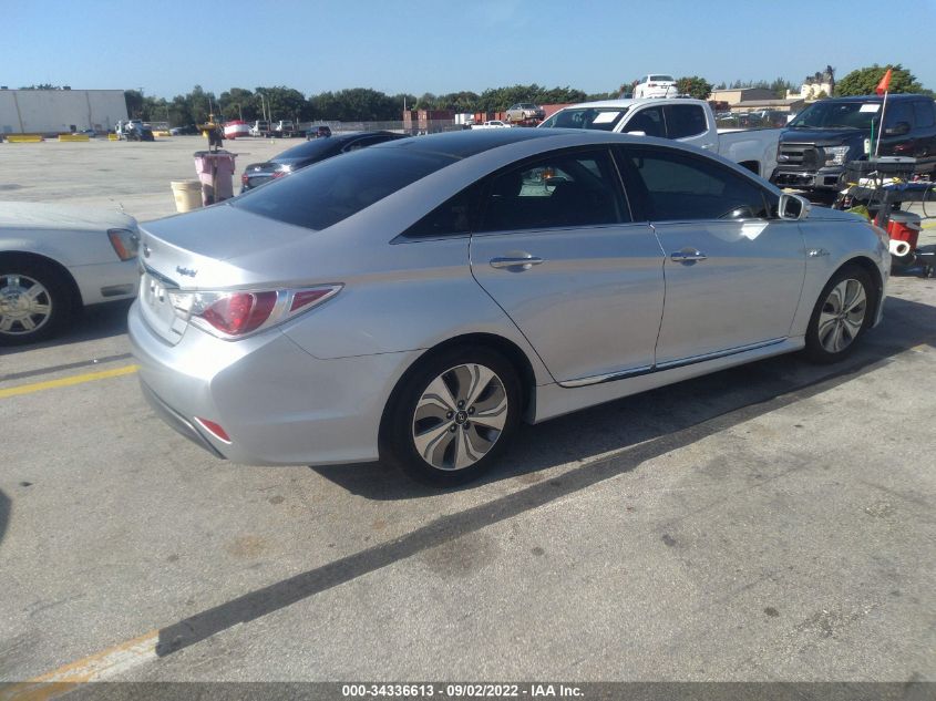 2013 HYUNDAI SONATA HYBRID LIMITED W KMHEC4A40DA068624