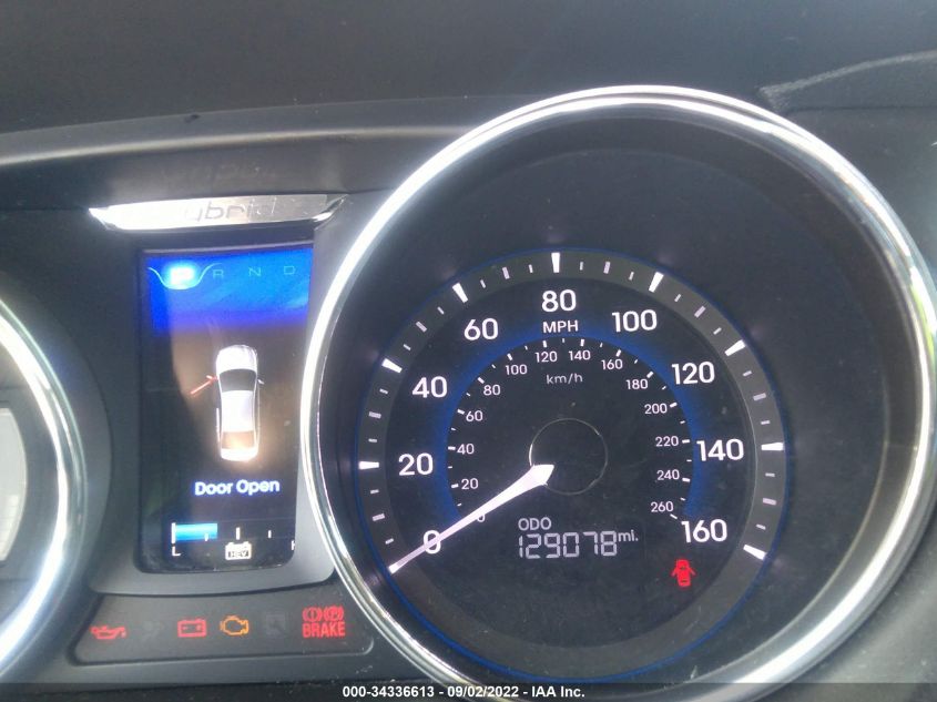 2013 HYUNDAI SONATA HYBRID LIMITED W KMHEC4A40DA068624