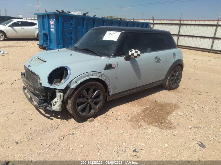 2013 MINI COOPER HARDTOP S WMWSV3C57DT390177