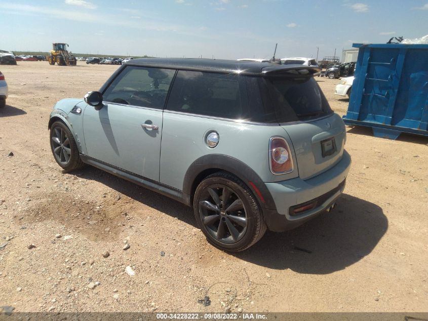 2013 MINI COOPER HARDTOP S WMWSV3C57DT390177