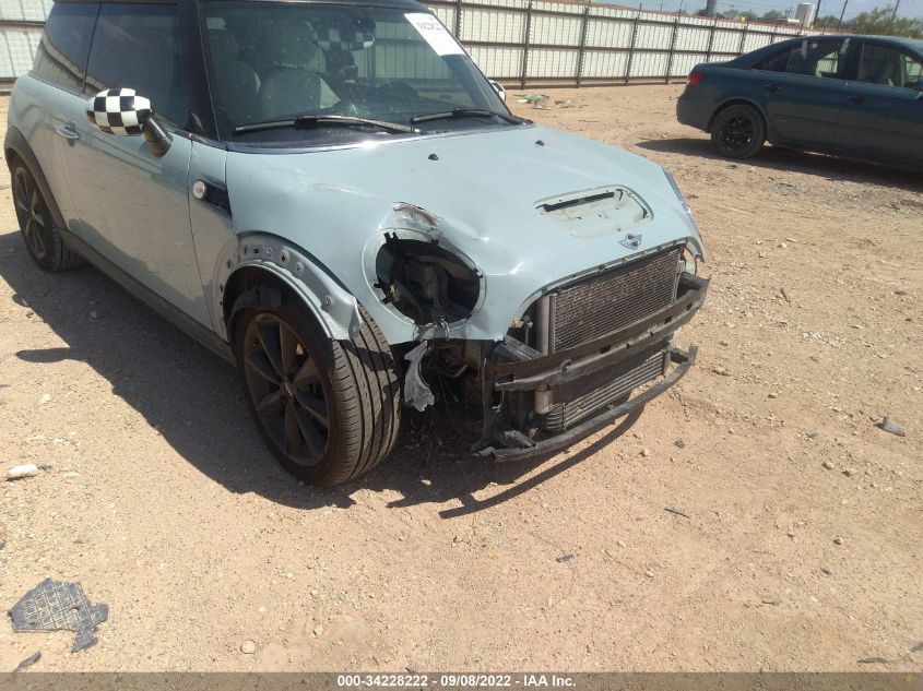 2013 MINI COOPER HARDTOP S WMWSV3C57DT390177