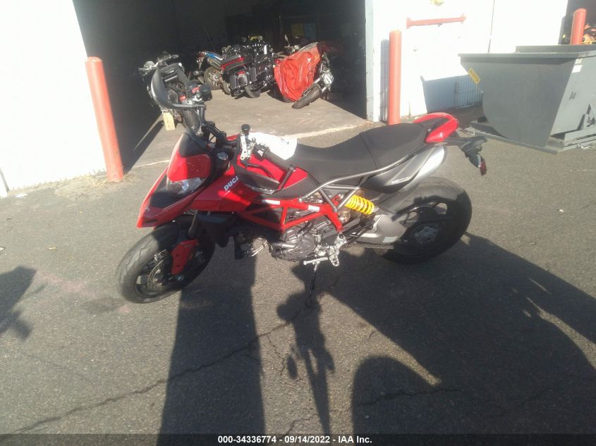 2022 DUCATI HYPERMOTARD 950/950 SP ZDMBAJDT3NB008660
