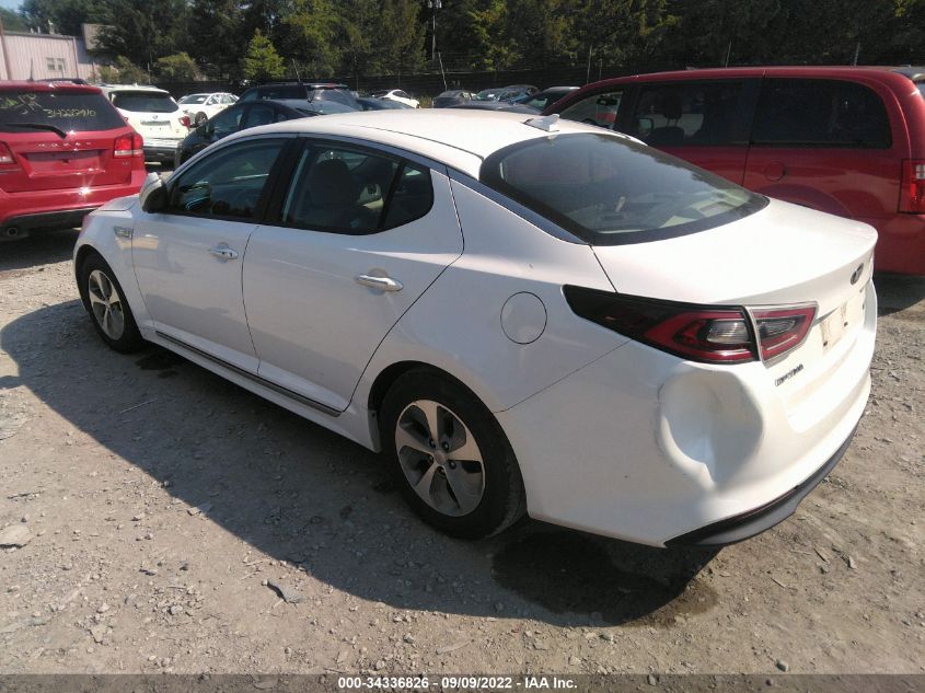 2015 KIA OPTIMA HYBRID KNAGM4AD3F5077448