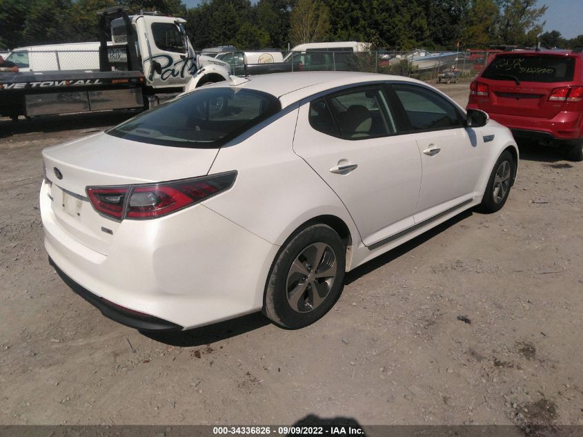 2015 KIA OPTIMA HYBRID KNAGM4AD3F5077448