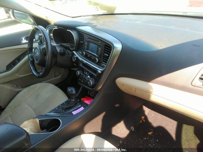 2015 KIA OPTIMA HYBRID KNAGM4AD3F5077448