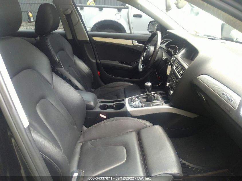 2013 AUDI A4 PREMIUM PLUS WAUHFAFL1DN019168