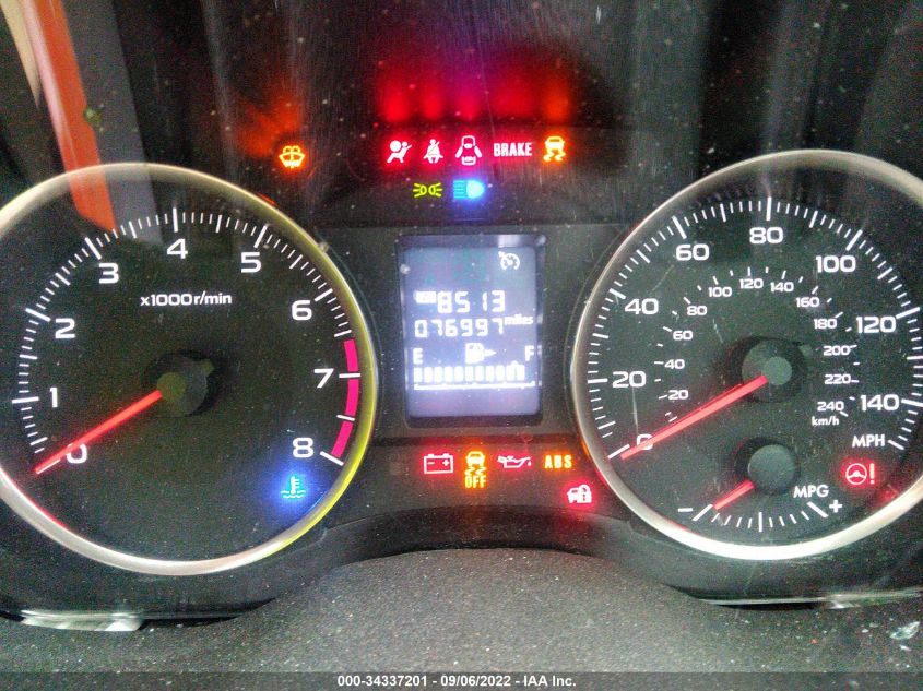 2015 SUBARU XV CROSSTREK PREMIUM JF2GPACC5F9253715