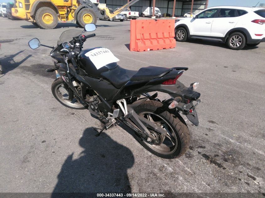 2012 HONDA CBR250 R MLHMC4101C5203465