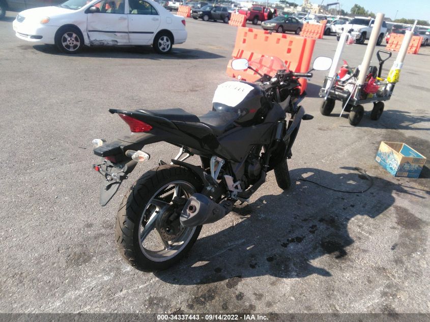 2012 HONDA CBR250 R MLHMC4101C5203465