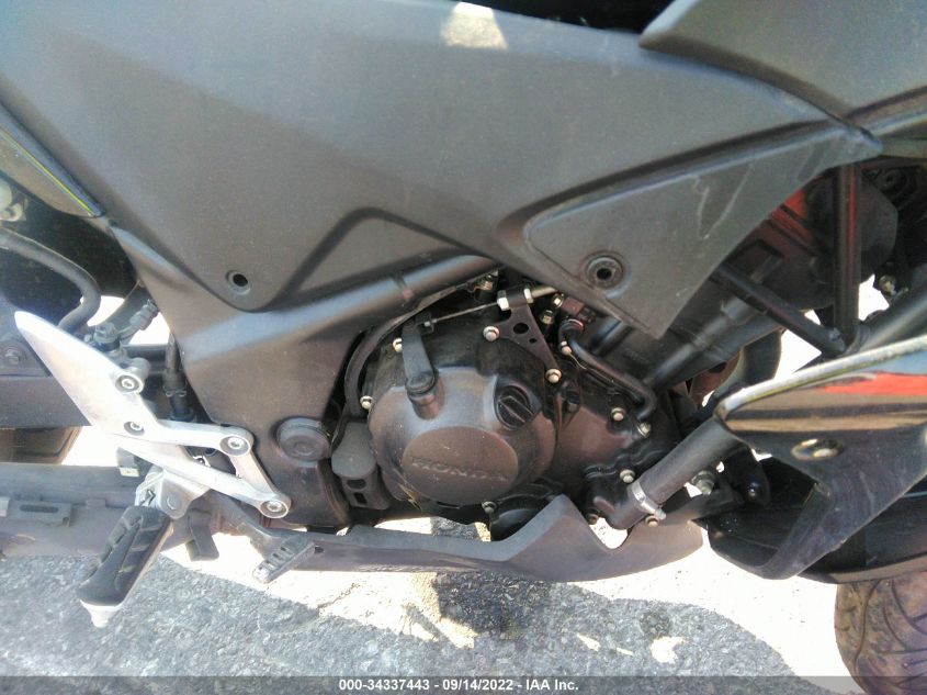 2012 HONDA CBR250 R MLHMC4101C5203465