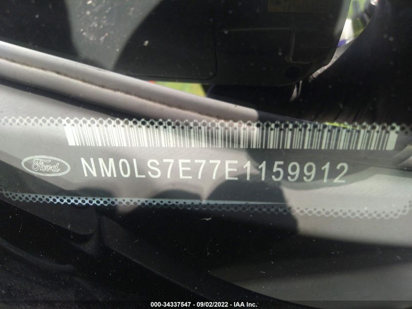 2014 FORD TRANSIT CONNECT XL NM0LS7E77E1159912