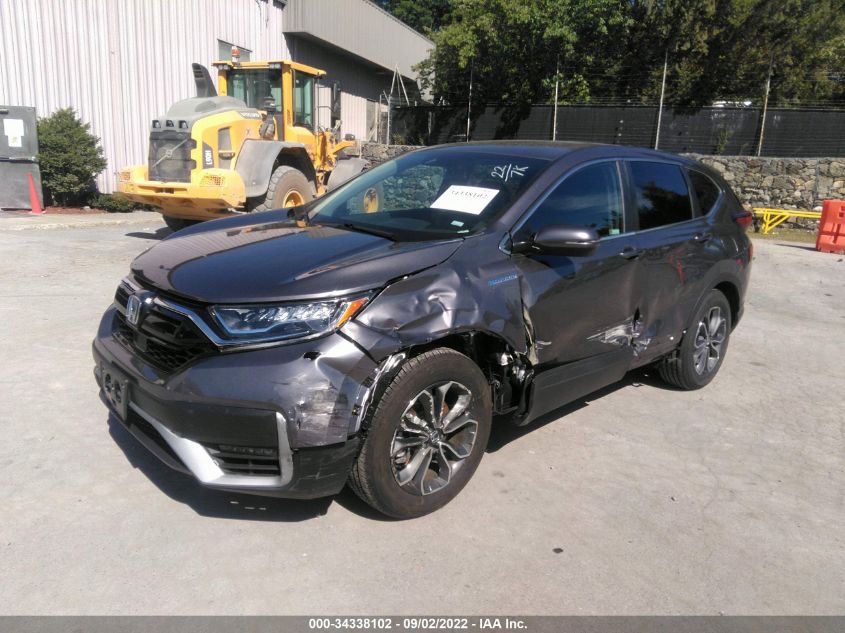 2022 HONDA CR-V HYBRID EX 5J6RT6H59NL031023