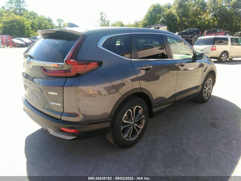 2022 HONDA CR-V HYBRID EX 5J6RT6H59NL031023