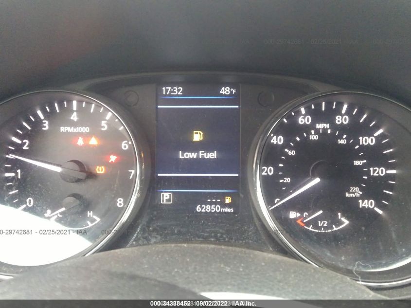 2019 NISSAN ROGUE SV 5N1AT2MV1KC735709