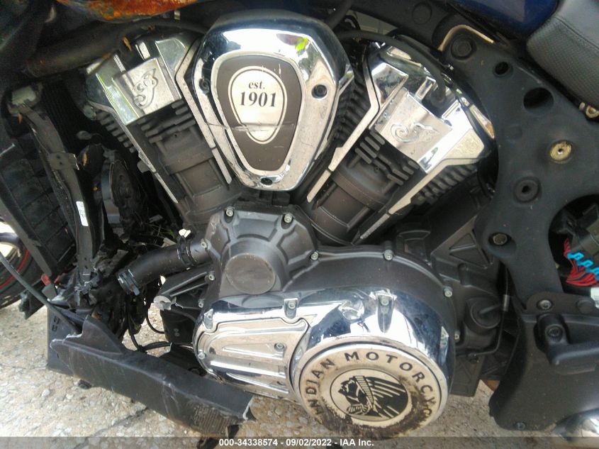2021 INDIAN MOTORCYCLE CO. CHALLENGER LIMITED 56KLCARR3M3391669