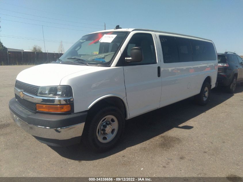 2020 CHEVROLET EXPRESS PASSENGER LT 1GAZGPFG1L1141361