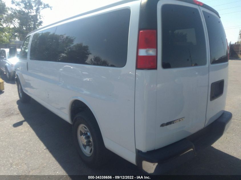 2020 CHEVROLET EXPRESS PASSENGER LT 1GAZGPFG1L1141361