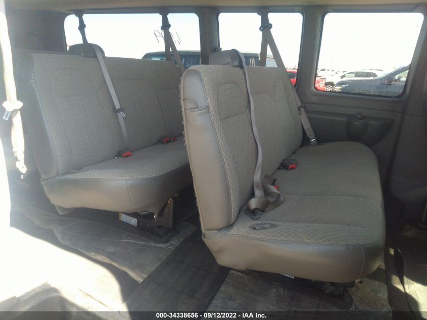 2020 CHEVROLET EXPRESS PASSENGER LT 1GAZGPFG1L1141361