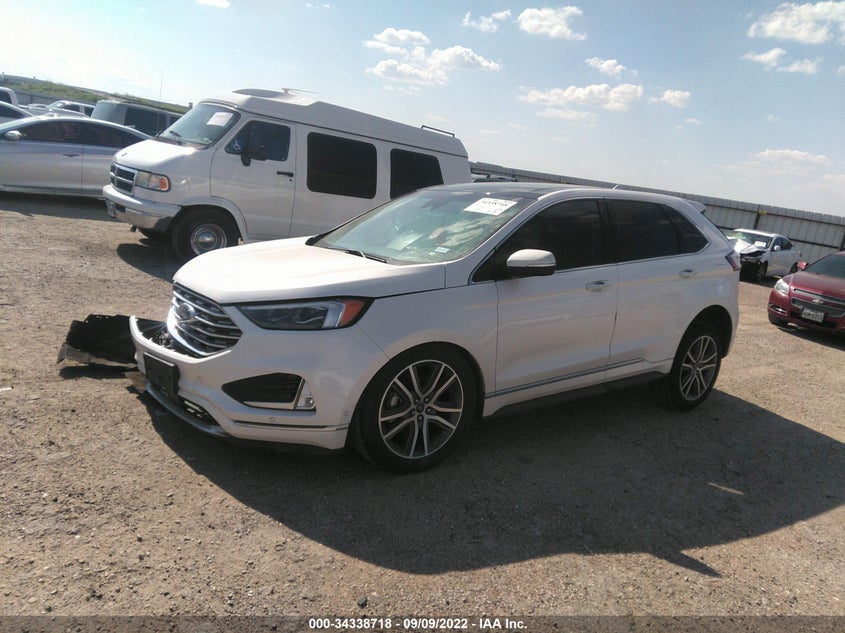 VIN 2FMPK3K97KBB36242 2019 FORD EDGE TITANIUM