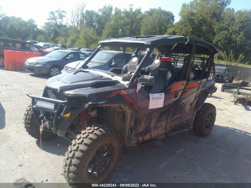 2021 POLARIS GENERAL XP 4 1000 DELUXE RIDE 3NSGMJ991MH218324