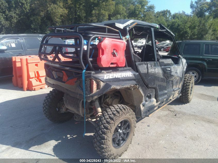 2021 POLARIS GENERAL XP 4 1000 DELUXE RIDE 3NSGMJ991MH218324