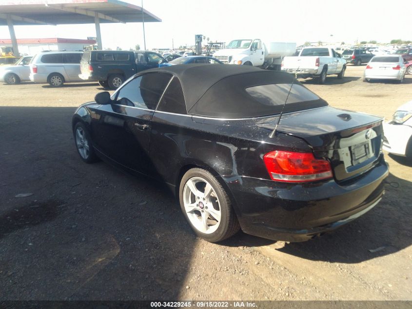 2013 BMW 1 SERIES 128I WBAUL7C59DVU08740