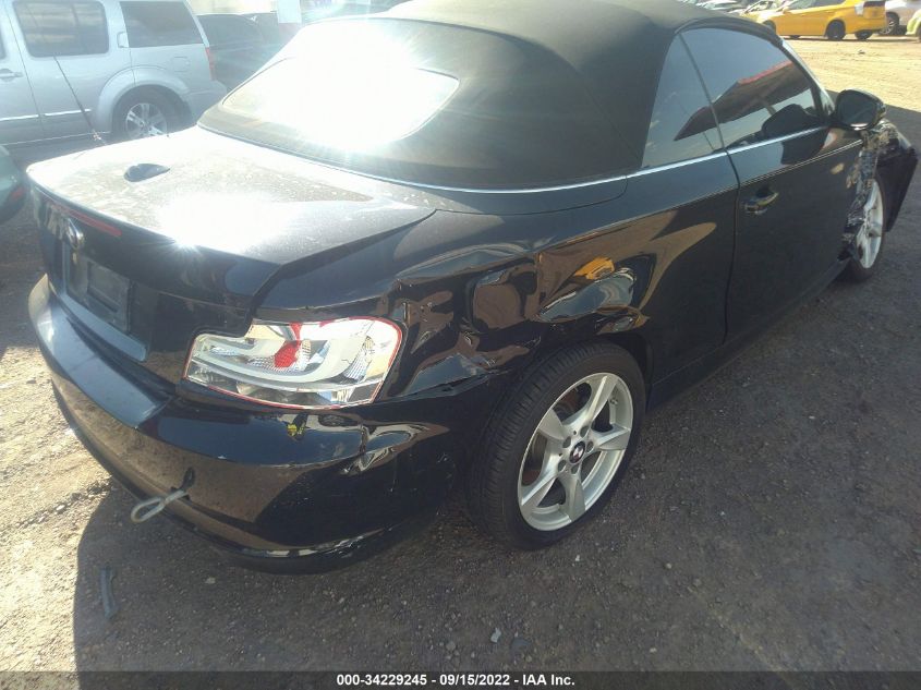 2013 BMW 1 SERIES 128I WBAUL7C59DVU08740