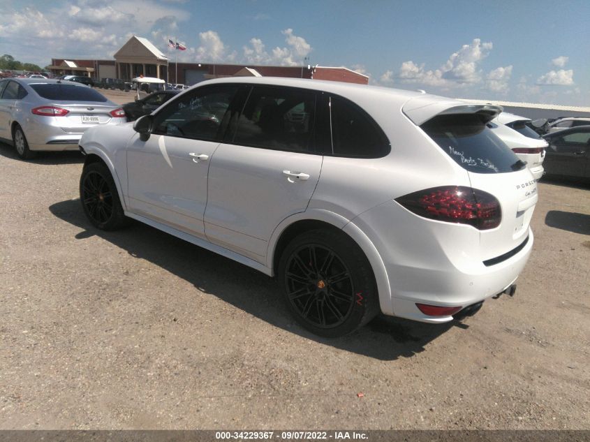 2014 PORSCHE CAYENNE GTS WP1AD2A28ELA71472
