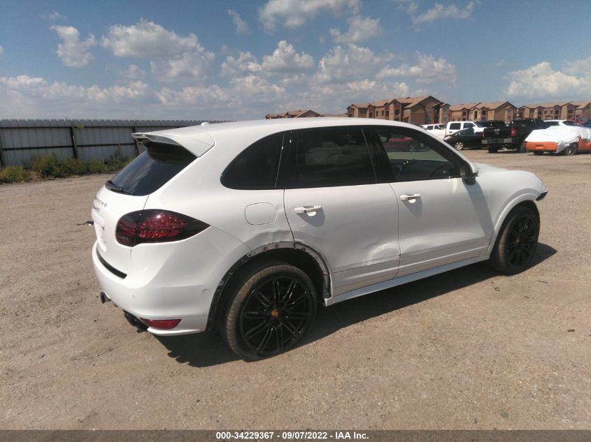 2014 PORSCHE CAYENNE GTS WP1AD2A28ELA71472