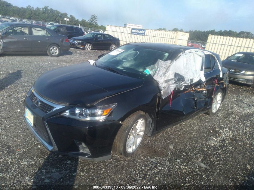 2016 LEXUS CT 200H HYBRID JTHKD5BH0G2259985