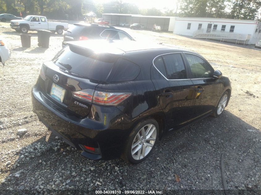 2016 LEXUS CT 200H HYBRID JTHKD5BH0G2259985