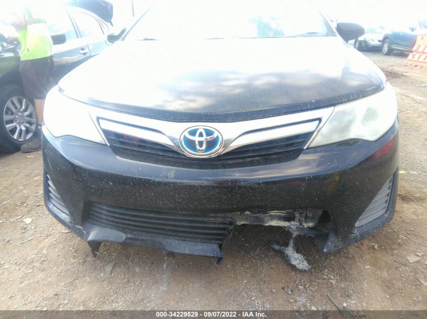 2013 TOYOTA CAMRY HYBRID LE/XLE 4T1BD1FK9DU077326
