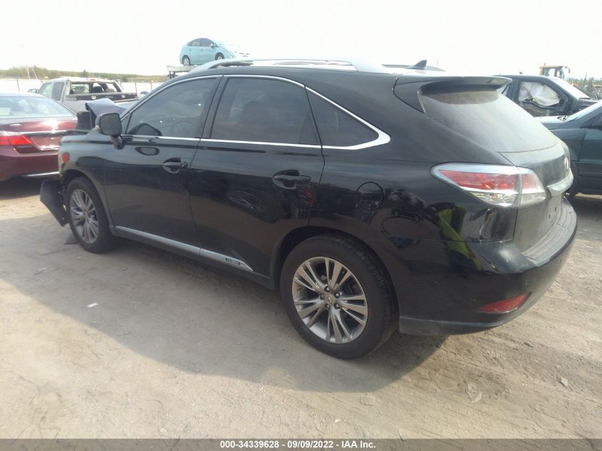 2013 LEXUS RX 450H JTJBC1BA4D2451208