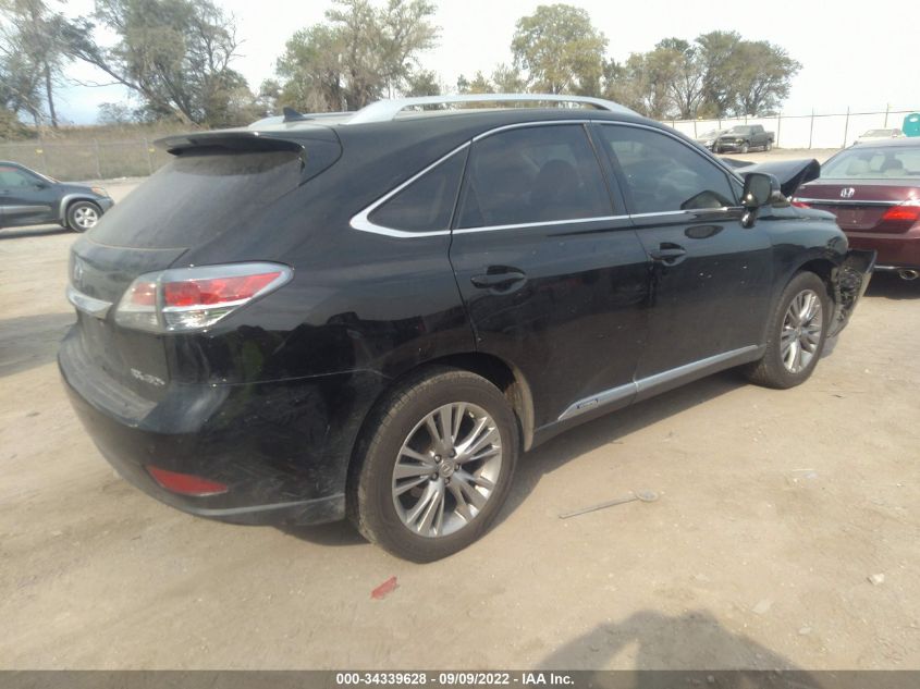 2013 LEXUS RX 450H JTJBC1BA4D2451208