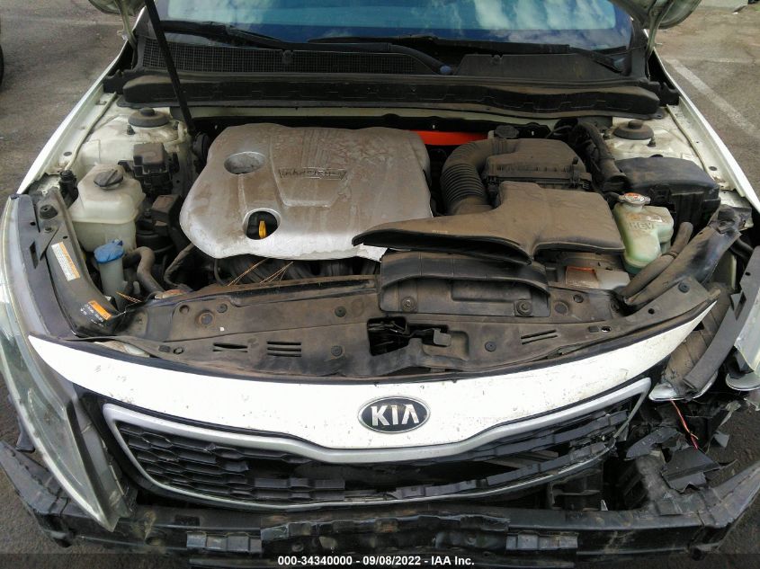 2013 KIA OPTIMA HYBRID EX KNAGM4AD5D5041631