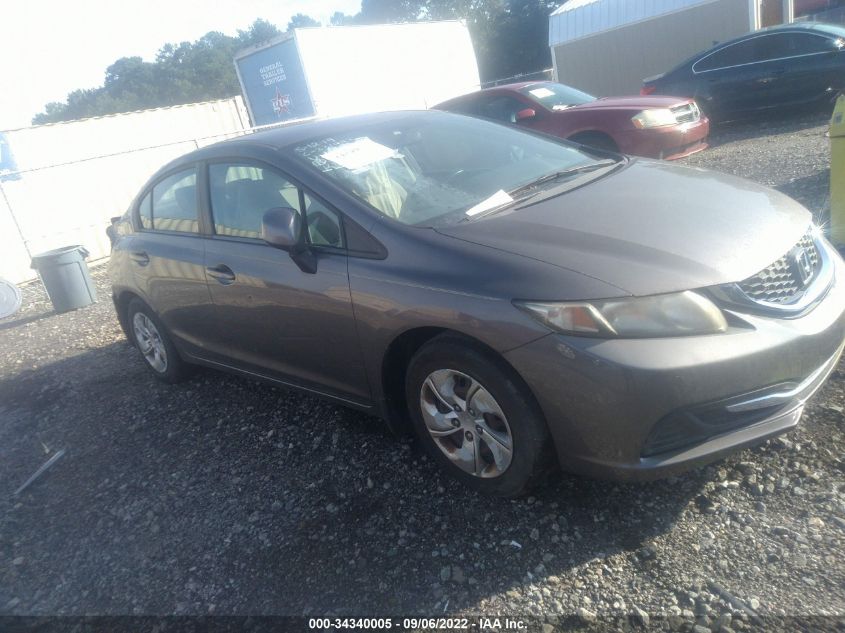 2013 HONDA CIVIC SDN LX 19XFB2F55DE011625