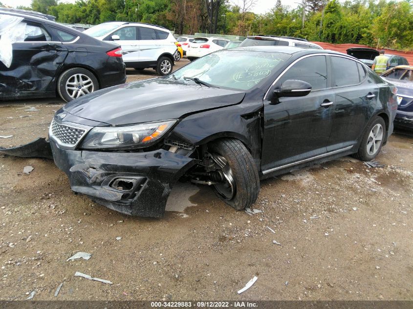 2015 KIA OPTIMA HYBRID KNAGM4AD8F5078076